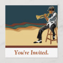 Recherche de jazz carrées invitations Trompette