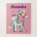 Recherche de licorne puzzles Coloré