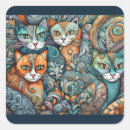 Recherche de apaisant autocollants Abstrait