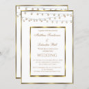 Recherche de fairy lights mariage invitations Élégant