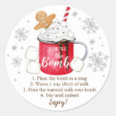 Recherche de chocolat chaud autocollants Tu es la bombe