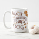 Recherche de dire drôle de chien tasses Chiot