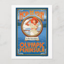 Recherche de péninsule olympique cartes postales États