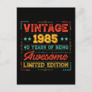 Recherche de 40 ans cartes postales 1985