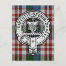 Recherche de tartan cartes postales Clan