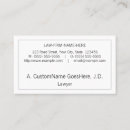 Recherche de conservateur cartes visite Avocat
