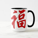 Recherche de caractère chinois tasses Porcelaine