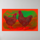 Recherche de peigne posters Rouge