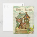 Recherche de lapin pâques vintage cartes postales Oeufs