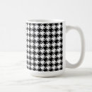 Recherche de motif checkered tasses Noir et blanc
