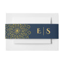 Recherche de blanc et or bandeaux de faire part Minimal