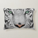 Recherche de yeux de tigre coussins Plan rapproché