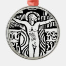 Recherche de crucifix ornements Jésus
