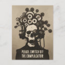 Recherche de conception de crâne cartes postales Contenu générationnel