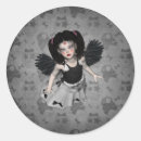 Recherche de ange gothique autocollants Fée