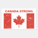 Recherche de drapeaux canadiens autocollants Patriotique