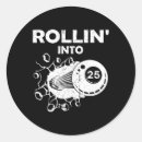 Recherche de boule huit autocollants Balle
