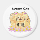 Recherche de chanceux magnets Neko de maneki