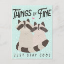 Recherche de raccoon cartes postales Animaux mignons