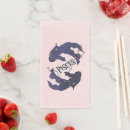 Recherche de signes zodiaque serviettes Chêne