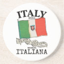 Recherche de drapeau italien dessous de verres Pays