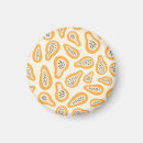 Recherche de motif tropical magnets Illustration
