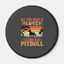 Recherche de pitbull magnete Chien drôle