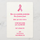 Recherche de ruban de conscience invitations Rose