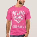 Recherche de guitare basse drôle tshirts Rocher