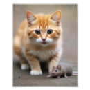 Recherche de souris de chat posters Pour elle