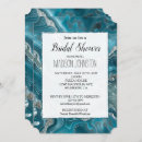 Recherche de glamour bridal shower invitations Argent