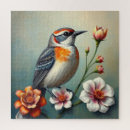 Recherche de oiseaux colorés puzzles Enfants