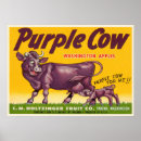 Recherche de vache posters Vintage