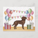 Recherche de anniversaire labrador cartes postales Mignon