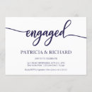 Recherche de chic fiançailles invitations Simple