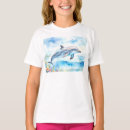 Recherche de dauphin tshirts Aquarelle