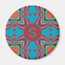 Recherche de motif psychédélique magnets Coloré
