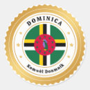Recherche de drapeau dominique autocollants Caraïbes