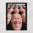 Recherche de brandon cartes postales Joe biden