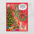 Recherche de père noël drôle cartes postales Unique