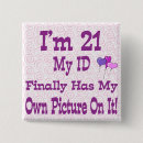 Recherche de 21ème anniversaire badges Boire