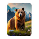 Recherche de fleurs de montagne magnets Rose