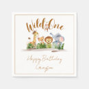 Recherche de safari serviettes Anniversaire enfant