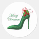 Recherche de vert de chaussure autocollants Noël