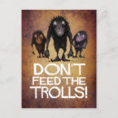 Recherche de troll cartes postales Drôle