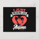Recherche de amour japonais cartes postales Kawaii