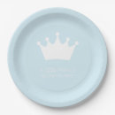 Recherche de prince assiettes en papier Baby shower