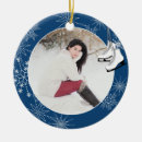 Recherche de patineur ornements Flocons de neige