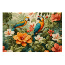 Recherche de perroquet tropical posters Hibiscus