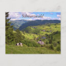 Recherche de schwarzwald posters Postkarte